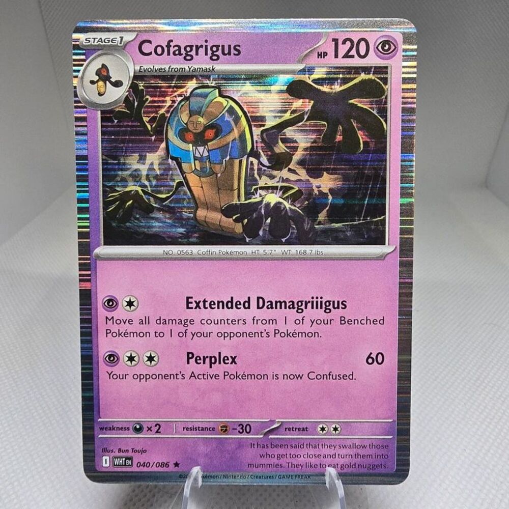Cofagrigus 40 pokemon white flare